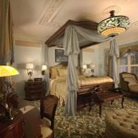 ungewöhnliches Schlafzimmer im viktorianischen Stil Bild