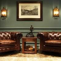 tmavý viktoriánsky obrázok dekorácie miestnosti