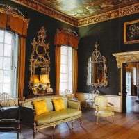 helles viktorianisches Wohnzimmerdekorbild