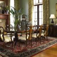 neobvyklá dekor obývacia izba vo viktoriánskom štýle