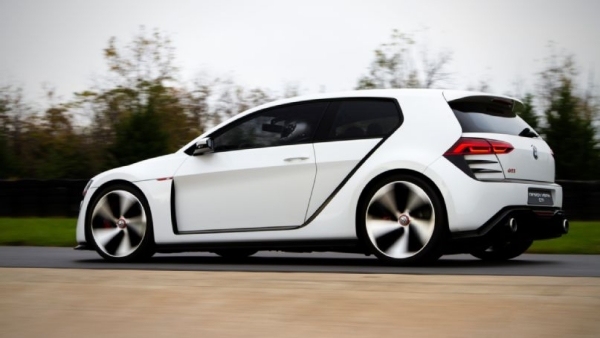 Volkswagen r evo Design-Vision GTI-Concept hvid moderne version