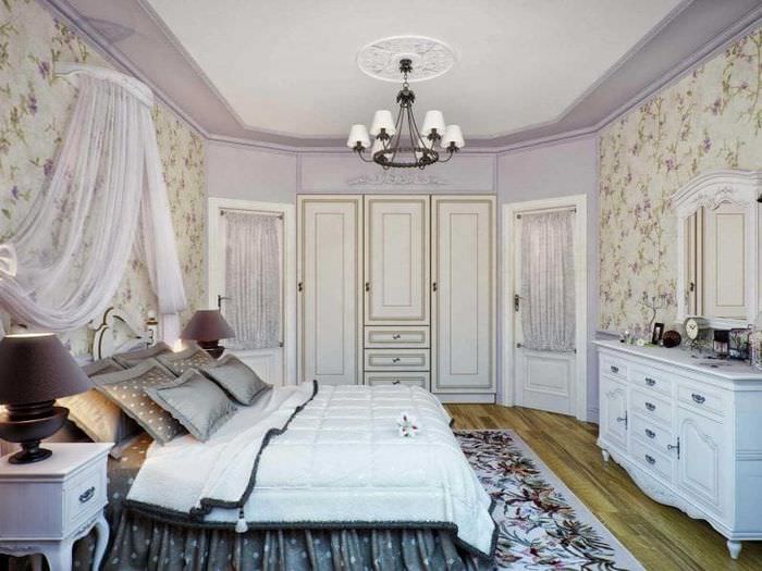 ديكور غرفة نوم جميل على طراز بروفانس
