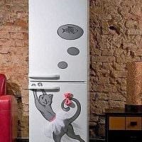 myšlenka původního designu obrázku chladničky