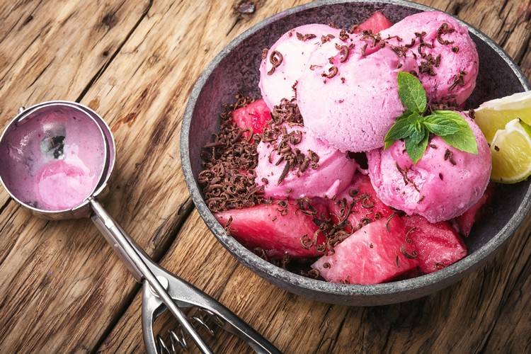 Lav vandmelonis selv lav carb sorbet opskrift