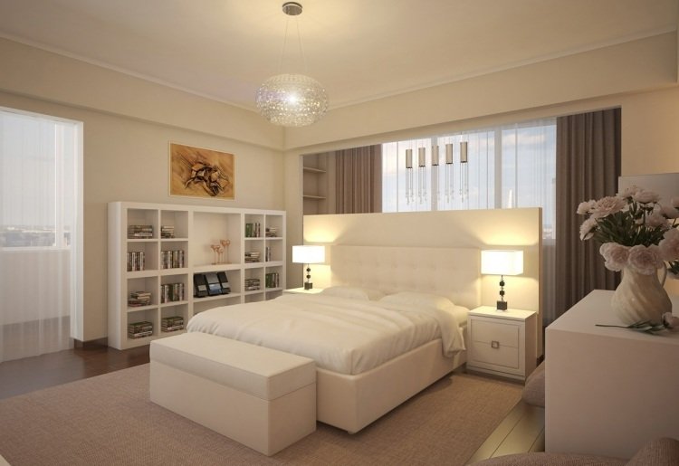 hvide soveværelser-møbler-stil-design-minimalistiske-traditionelle-rektangulære-lys-vinduer