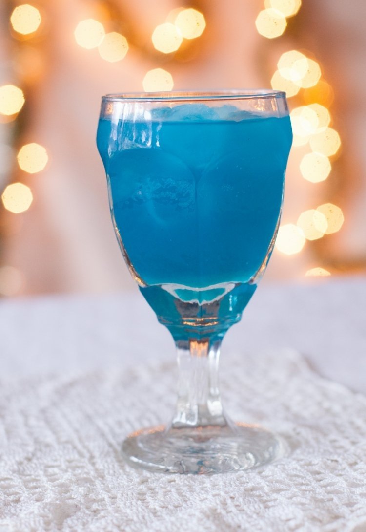 aperitif jul alkoholfri blå sprite