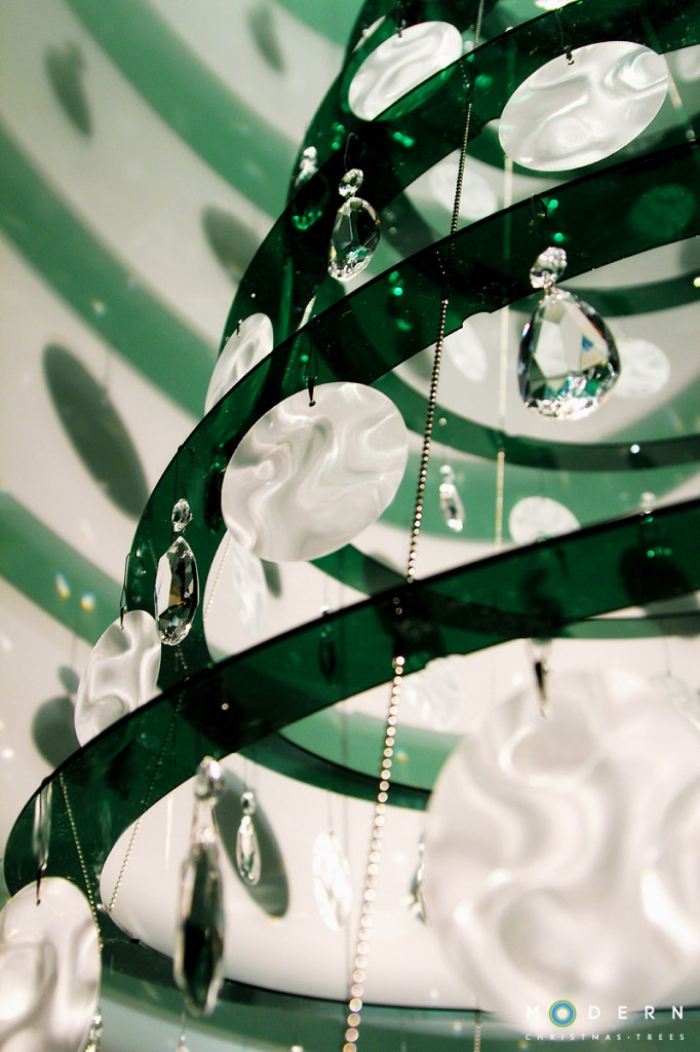 Kunstig-gran-mystisk-grøn-purister-dekorativ-element-design-lavet af-akryl