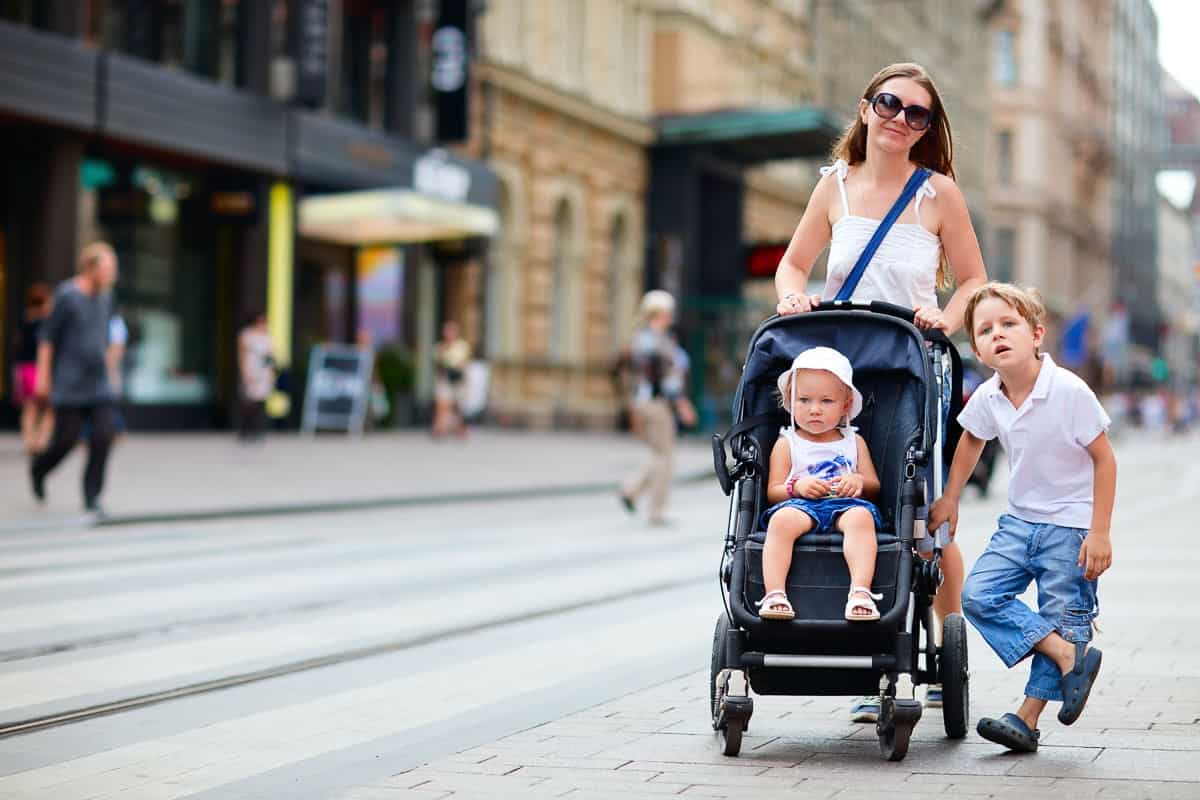 I byen er små og plastcykler tilstrækkelige