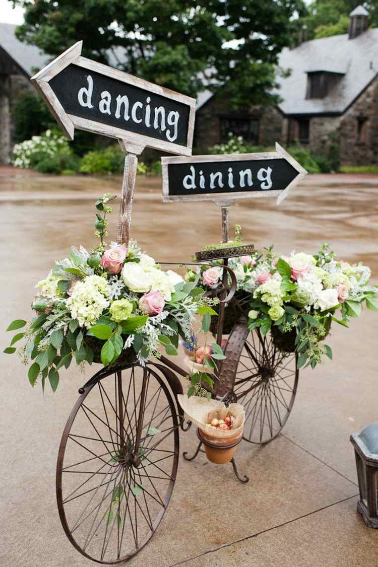Planlægning af et bryllup i haven Dekorationsideer Cykler Buket blomster Danser