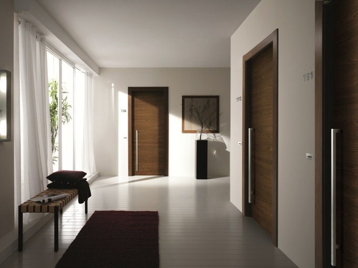 Lejlighedsdøre-dørhåndtag-indgangsdøre-design-rustfrit stål ideer
