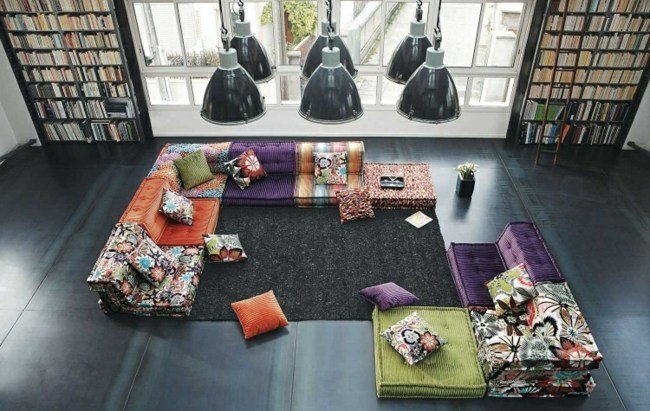 Roche Bobois sofa design stue møbler