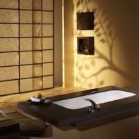 ljusa sovrum i japansk stil foto