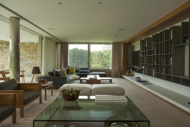 Stue-sofasæt-glas sofabord-reol-værelse højt