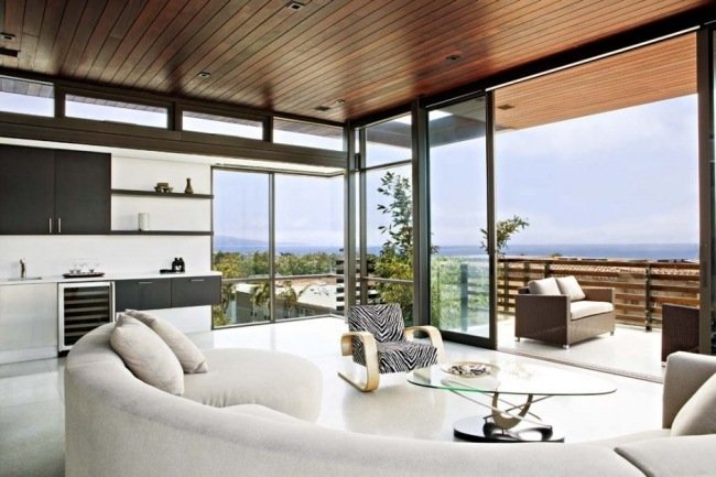 Stue panoramaudsigt hav-terrasse altan-udendørs siddeområde
