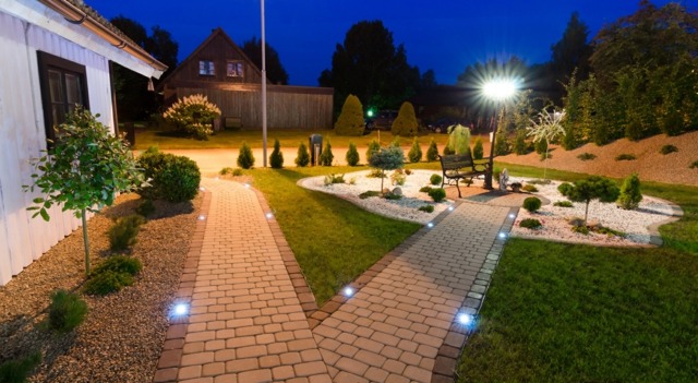 Sikkerhedssystemer belysning sikrer sikkerhed bevægelsesdetektorer udstyre huset haven LED lys
